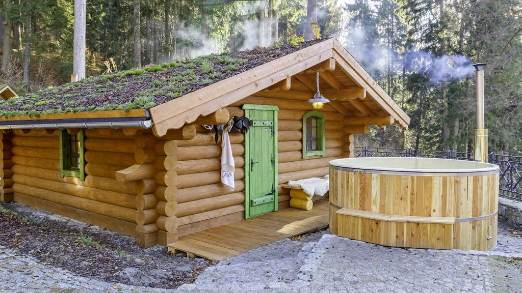 Pensjonat Alpejski Dwor เมียนซิกูแช ภายนอก รูปภาพ