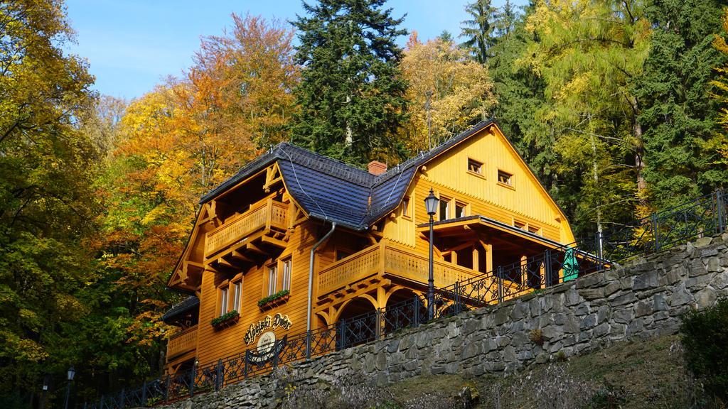 Pensjonat Alpejski Dwor เมียนซิกูแช ภายนอก รูปภาพ